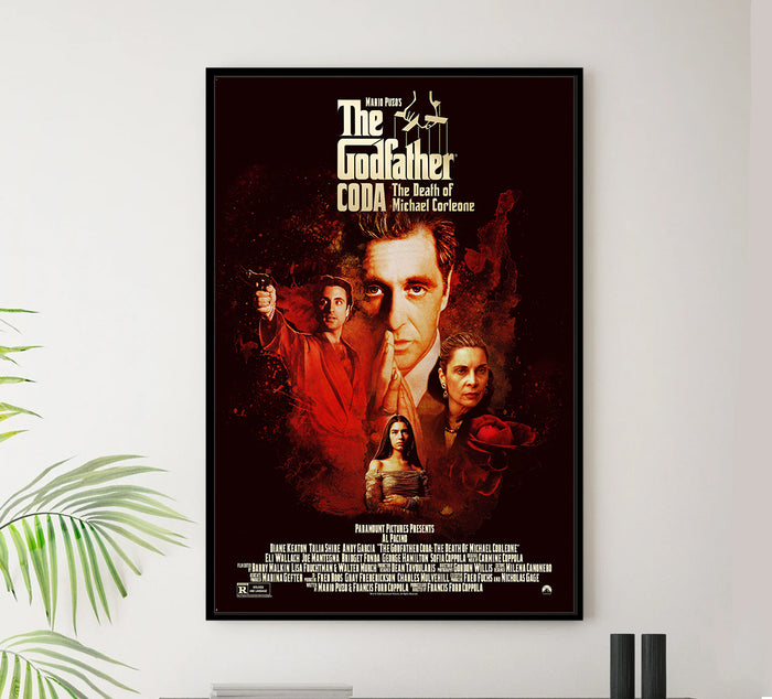 The Godfather Part III 1990 - Al Pacino - US 3 - Classic Movie Poster