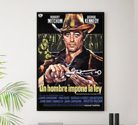 The Good Guys and the Bad Guys 1969 - Spain - Robert Mitchum - Vintage Classic Movie Poster