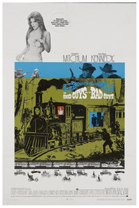 The Good Guys and the Bad Guys 1969 - Robert Mitchum - Vintage Classic Movie Poster