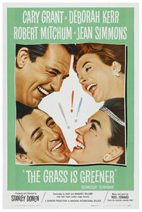 The Grass Is Greener 1960 - Cary Grant - US - Classic Movie Poster
