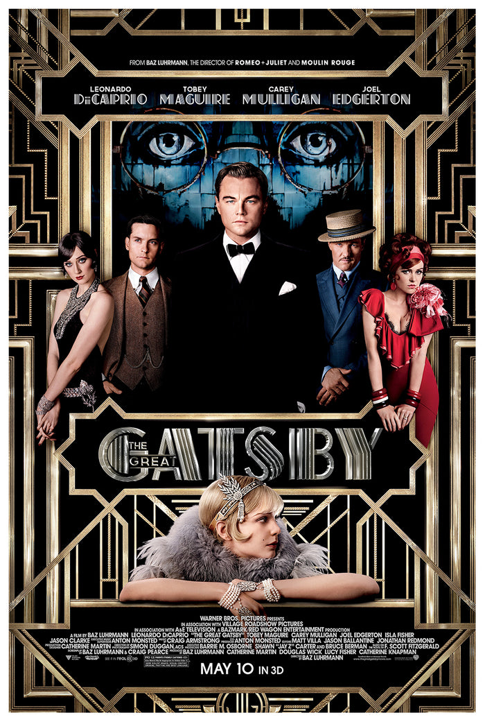 The Great Gatsby 2013 - Classic Movie Poster