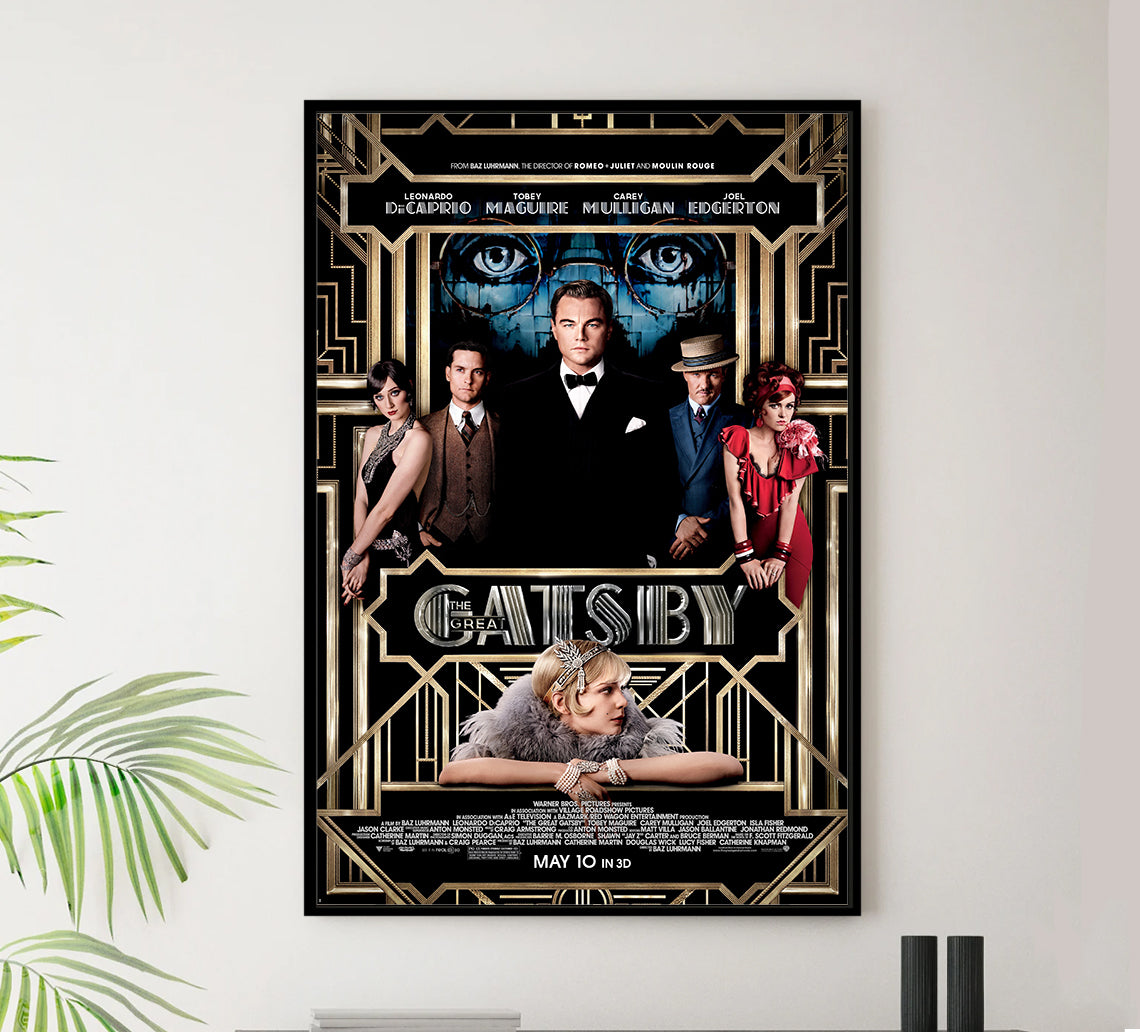 The Great Gatsby 2013 - Classic Movie Poster