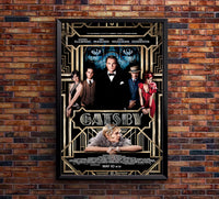 The Great Gatsby 2013 - Classic Movie Poster