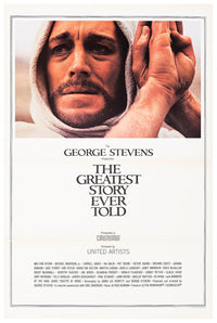 The Greatest Story Ever Told 1965 - Charlton Heston - Vintage Classic Movie Poster