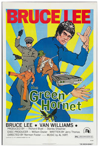 The Green Hornet 1974 - Vintage Classic Kung Fu Movie Poster