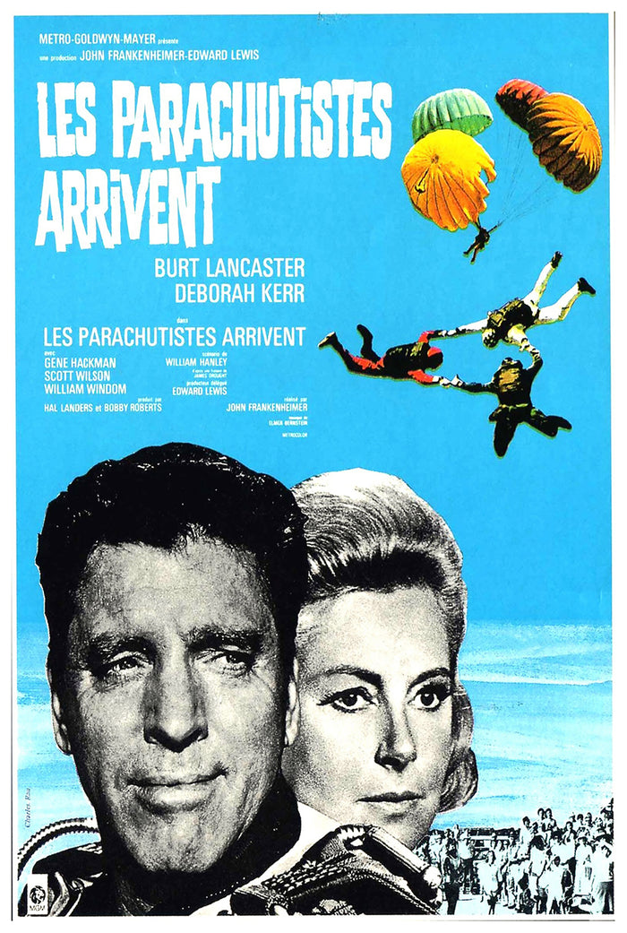 The Gypsy Moths 1969 - Burt Lancaster - France - Classic Movie Poster