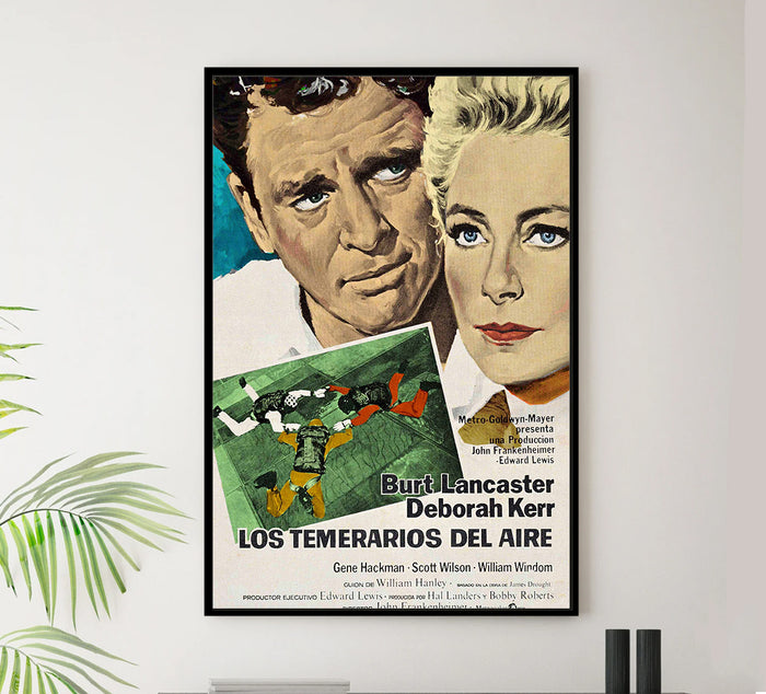 The Gypsy Moths 1969 - Burt Lancaster - Spain (2) - Classic Movie Poster