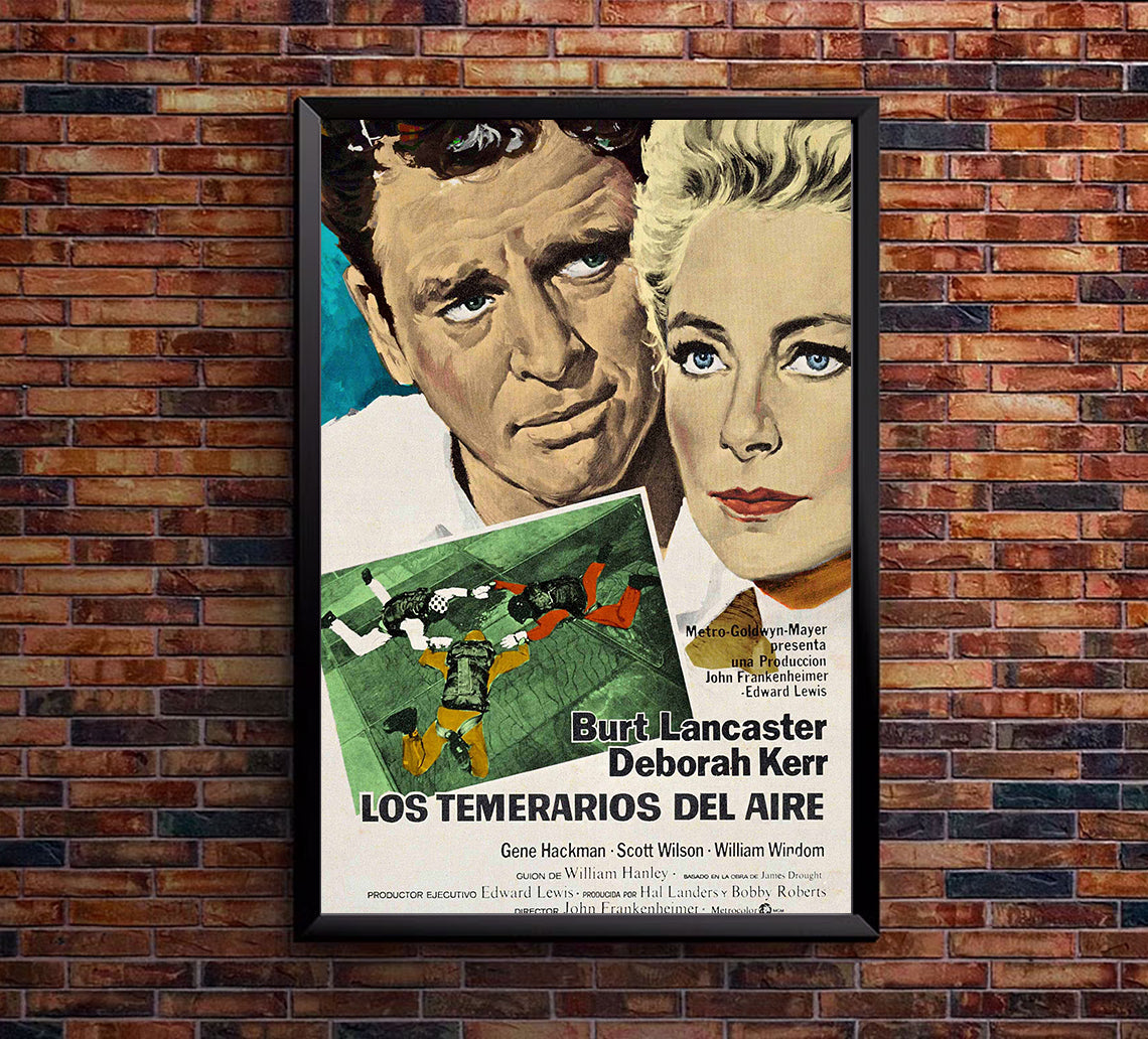 The Gypsy Moths 1969 - Burt Lancaster - Spain (2) - Classic Movie Poster