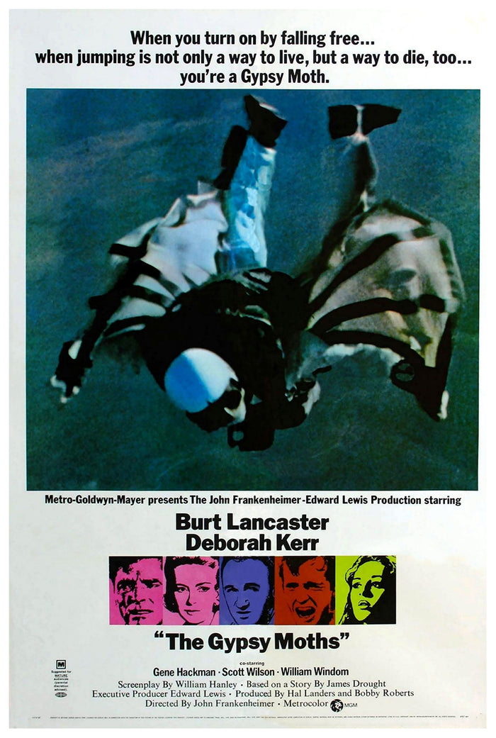 The Gypsy Moths 1969 - Burt Lancaster - US (2) - Classic Movie Poster