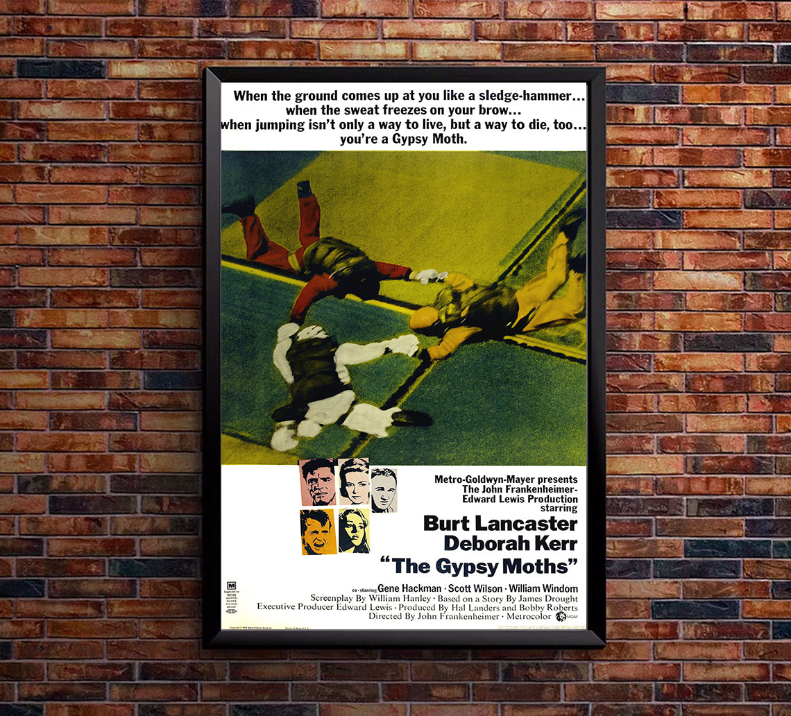 The Gypsy Moths 1969 - Burt Lancaster - US - Classic Movie Poster