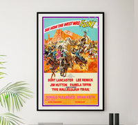 The Hallelujah Trail 1965 - Burt Lancaster - US - Classic Movie Poster