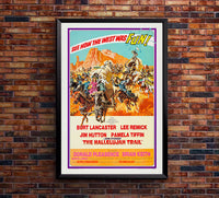 The Hallelujah Trail 1965 - Burt Lancaster - US - Classic Movie Poster