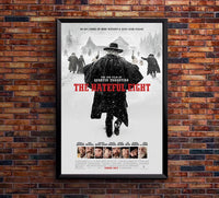 The Hateful Eight 2015 - Teaser v1 - Kane Russell - Vintage Classic Movie Poster