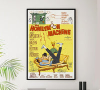 The Honeymoon Machine 1961 - Steve McQueen - Vintage Classic Movie Poster