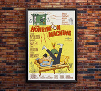 The Honeymoon Machine 1961 - Steve McQueen - Vintage Classic Movie Poster