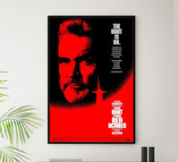 The Hunt for Red October 1990 - Sean Connery - Vintage Classic Movie Poster
