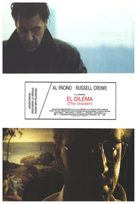 The Insider 1999 - Al Pacino - Spain - Classic Movie Poster