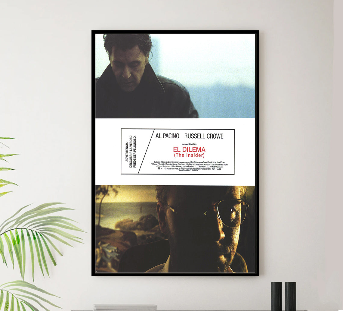 The Insider 1999 - Al Pacino - Spain - Classic Movie Poster
