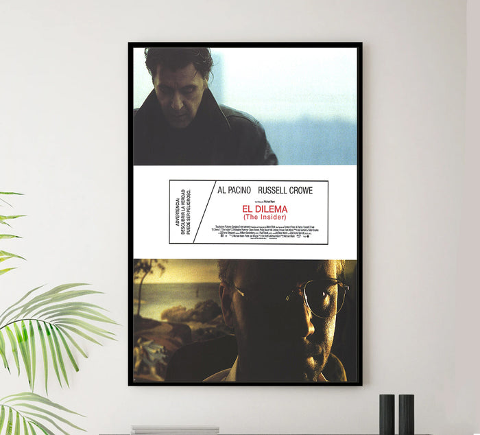 The Insider 1999 - Al Pacino - Spain - Classic Movie Poster