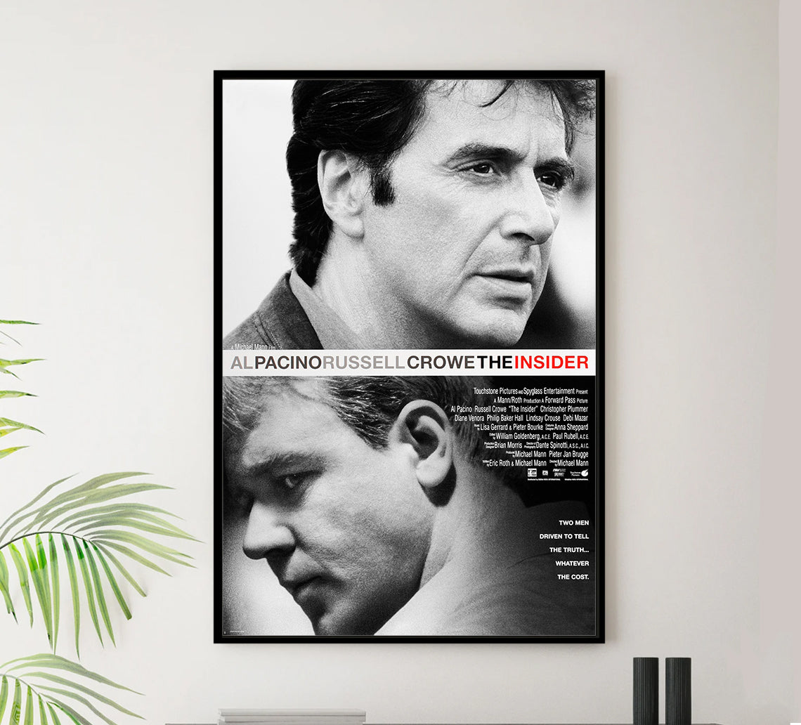 The Insider 1999 - Al Pacino - US - Classic Movie Poster