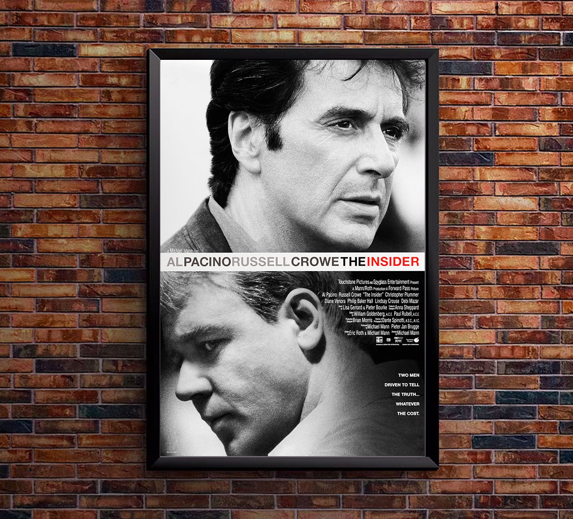 The Insider 1999 - Al Pacino - US - Classic Movie Poster