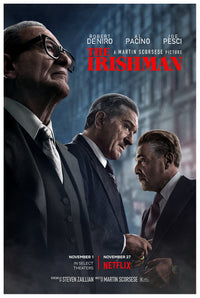 The Irishman 2019 - Al Pacino - US - Classic Movie Poster