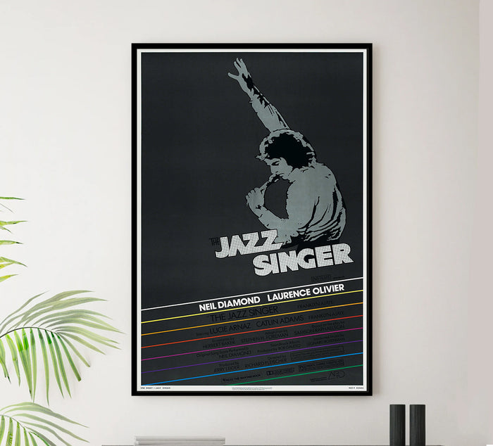The Jazz Singer 1980 - Laurence Olivier - US 2 - Classic Movie Poster