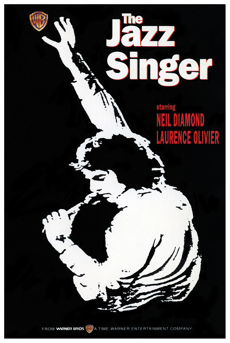 The Jazz Singer 1980 - Laurence Olivier - US - Classic Movie Poster