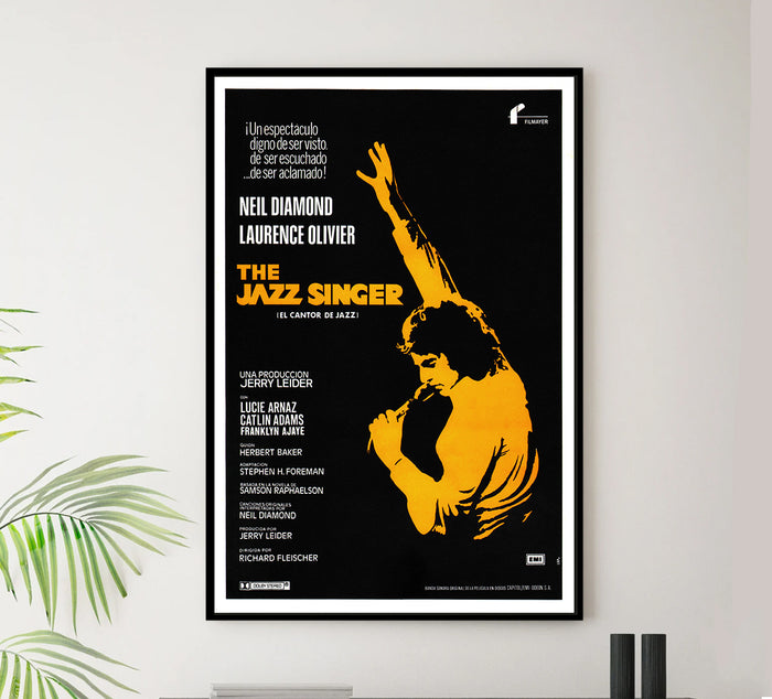 The Jazz Singer 1980 - Spain - Classic Movie Poster