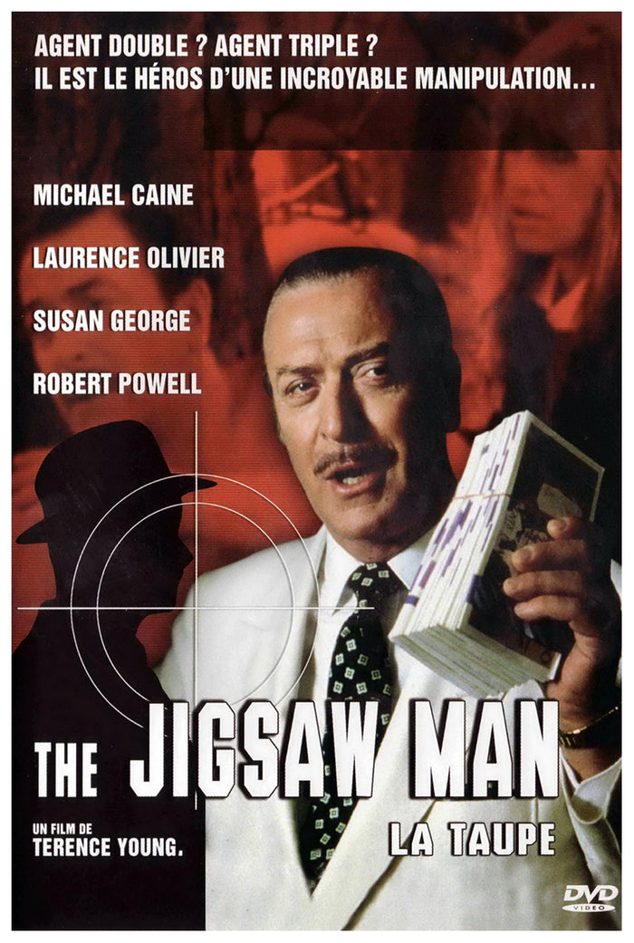 The Jigsaw Man 1983 - Laurence Olivier - France - Classic Movie Poster