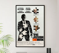 The Jigsaw Man 1983 - Laurence Olivier - US - Classic Movie Poster