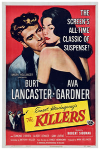 The Killers 1946 - Burt Lancaster - US - Classic Movie Poster