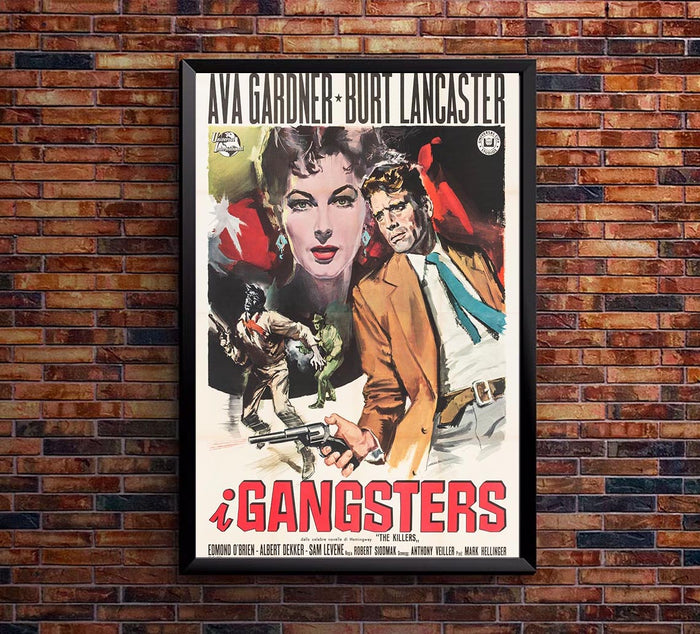 The Killers 1946 - Italian – Vintage Classic Movie Poster