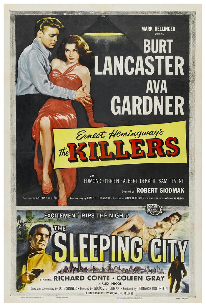 The Killers 1946 v2 – Vintage Classic Movie Poster