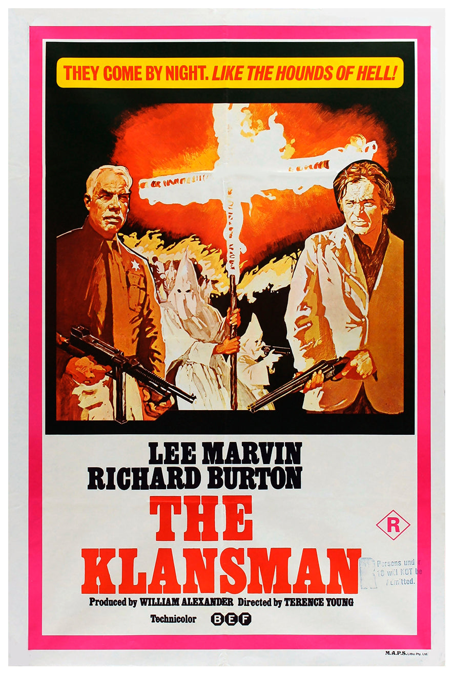 The Klansman 1974 - Richard Burton - Australia - Classic Movie Poster