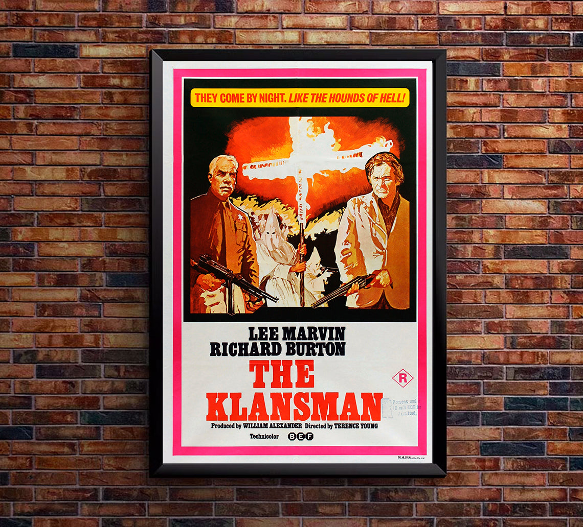 The Klansman 1974 - Richard Burton - Australia - Classic Movie Poster