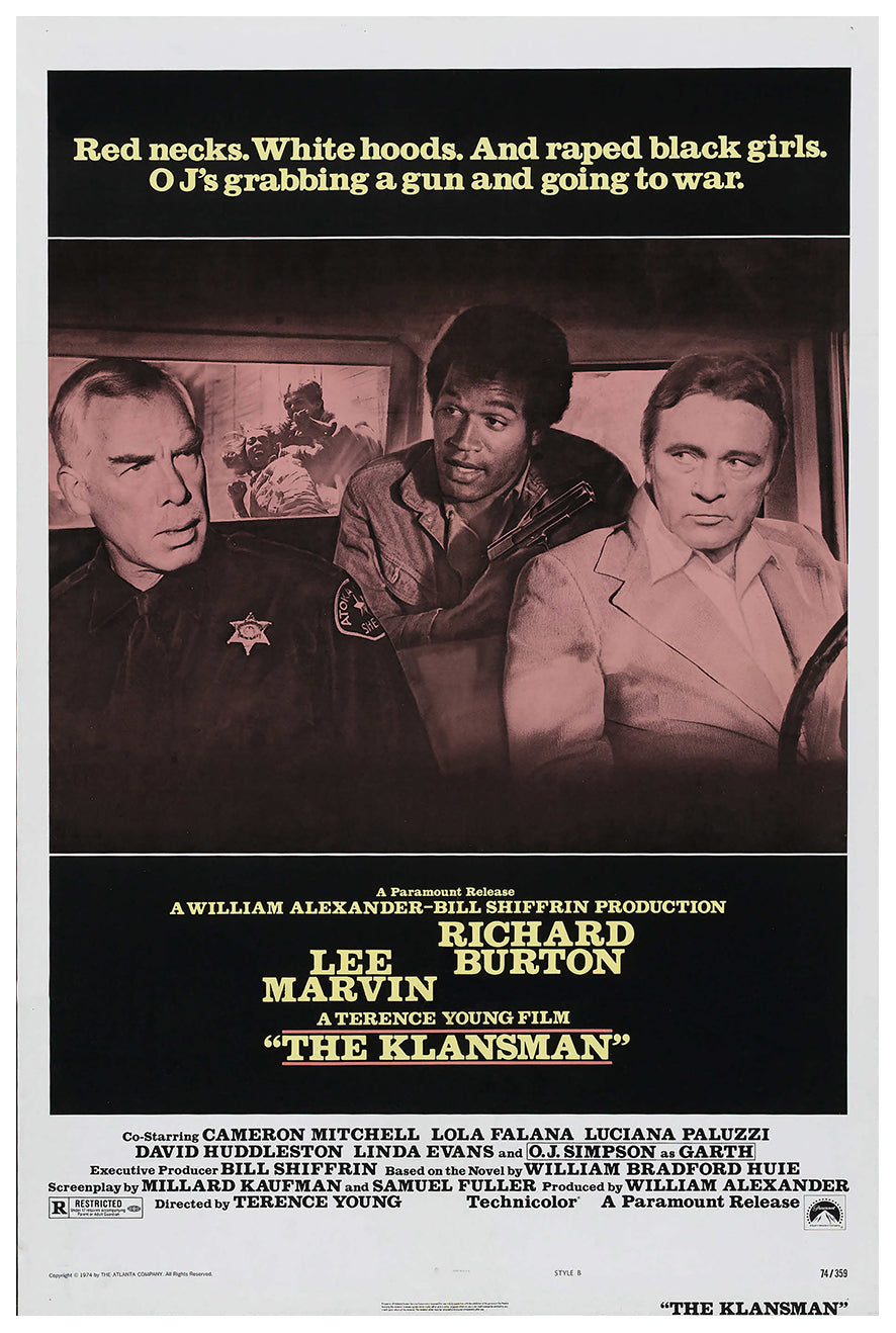 The Klansman 1974 - Richard Burton - US 2 - Classic Movie Poster