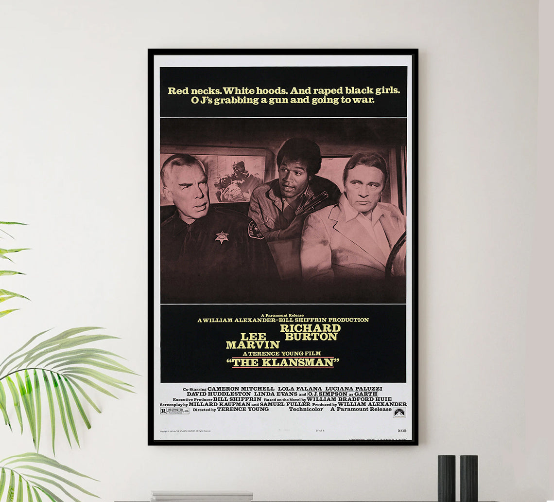 The Klansman 1974 - Richard Burton - US 2 - Classic Movie Poster