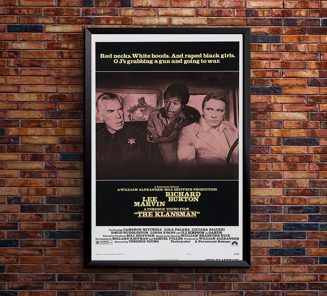 The Klansman 1974 - Richard Burton - US 2 - Classic Movie Poster