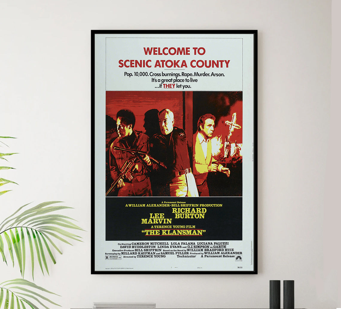 The Klansman 1974 - Richard Burton - US - Classic Movie Poster