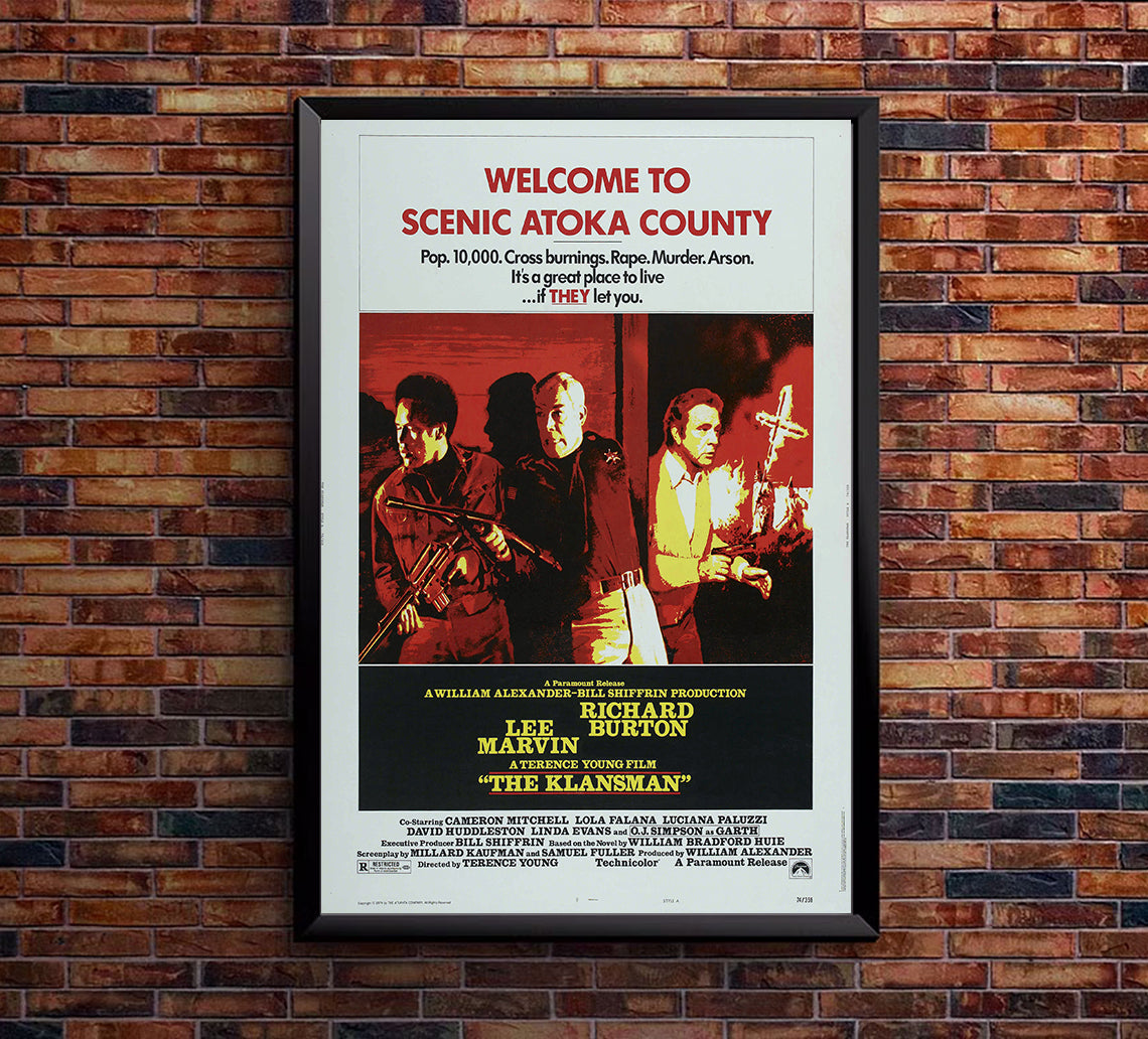 The Klansman 1974 - Richard Burton - US - Classic Movie Poster