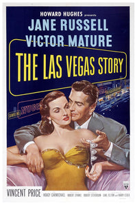 The Las Vegas Story 1952- Jane Russell - Vintage Classic Movie Poster