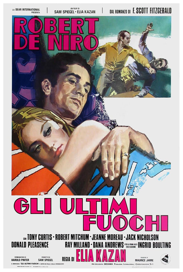 The Last Tycoon 1976 - Italian - Robert Mitchum - Vintage Classic Movie Poster