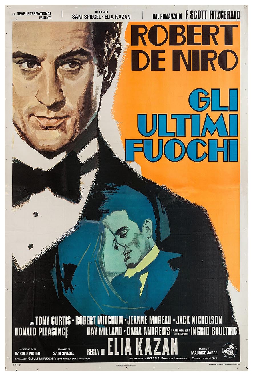 The Last Tycoon 1976 - Italian v2 - Robert Mitchum - Vintage Classic Movie Poster