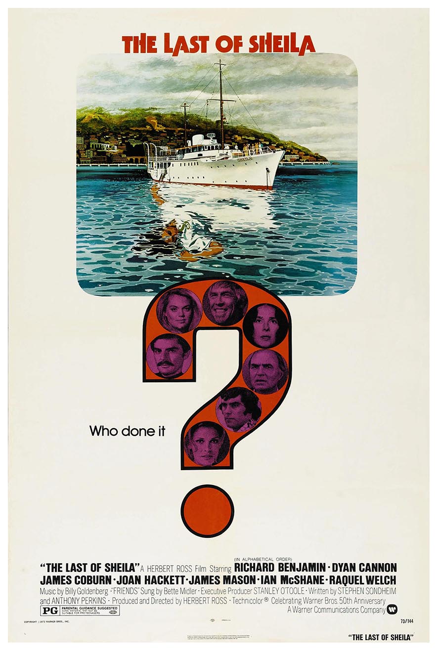 The Last of Sheila 1973 - Classic Movie Poster