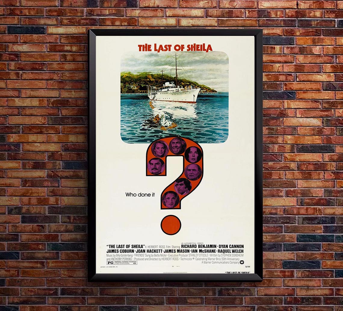 The Last of Sheila 1973 - Classic Movie Poster