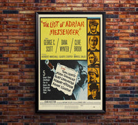 The List of Adrian Messenger 1963 - Burt Lancaster - US (2) - Classic Movie Poster