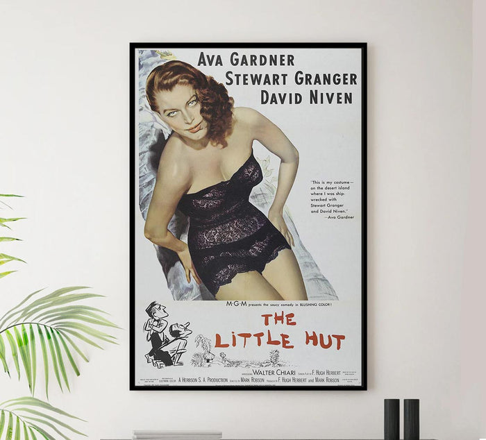 The Little Hut 1957 – Vintage Classic Movie Poster