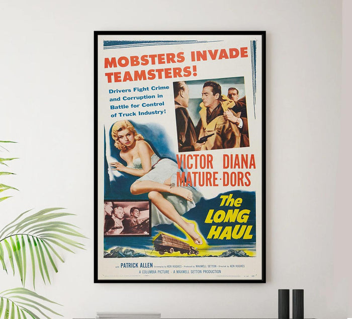 The Long Haul 1957 - Vintage Classic Movie Poster