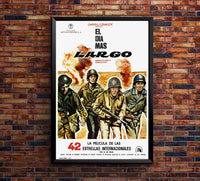 The Longest Day 1962 - Richard Burton - Spain 3 - Classic Movie Poster